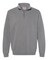 Comfort Colors® Garment-Dyed Quarter Zip Long Sleeve Sweatshirt